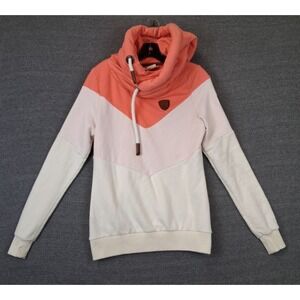 Wanakome Adult Hoodie Medium White Coral Fleece Coastal Casual Outdoor